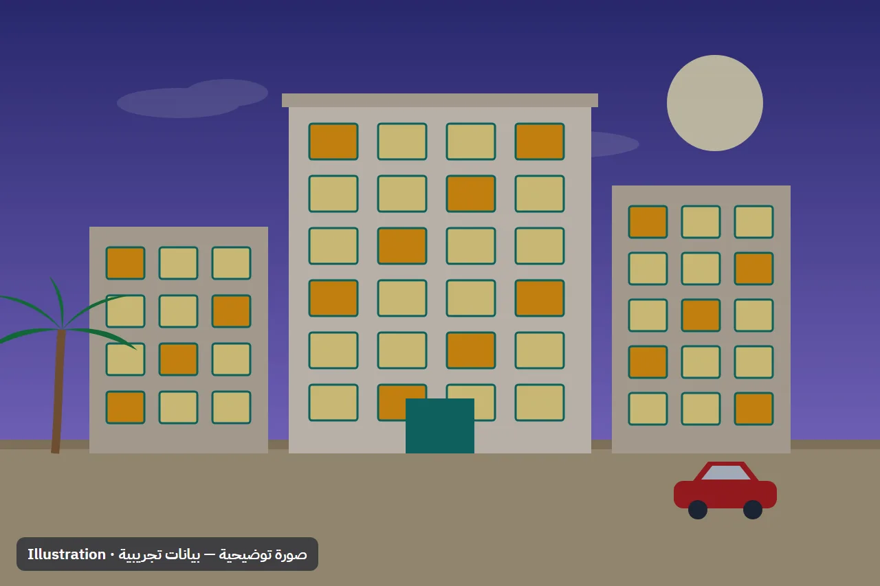 صورة توضيحية — بيانات تجريبية